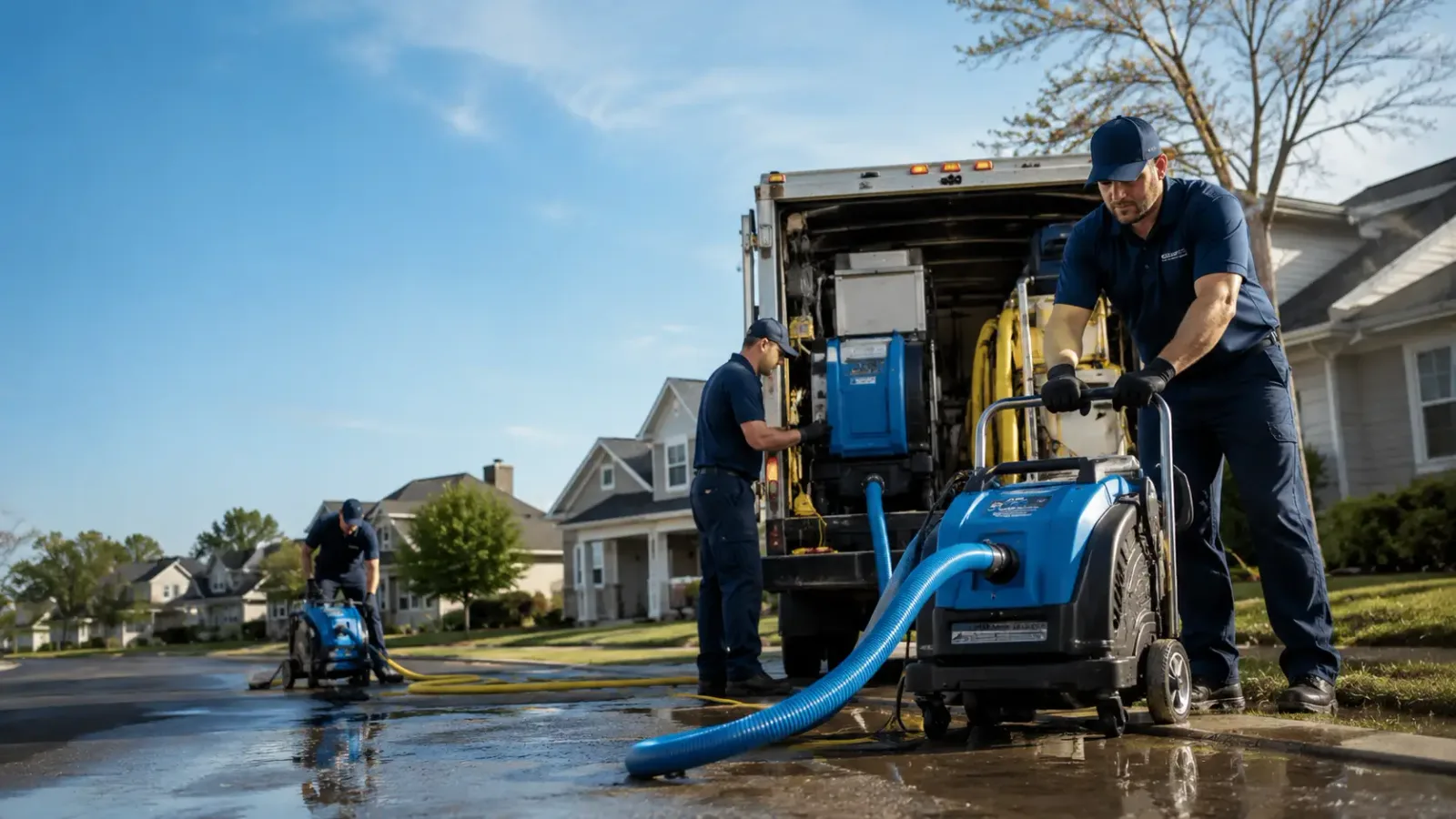 Flood Damage Cleanup in Fountainville, PA